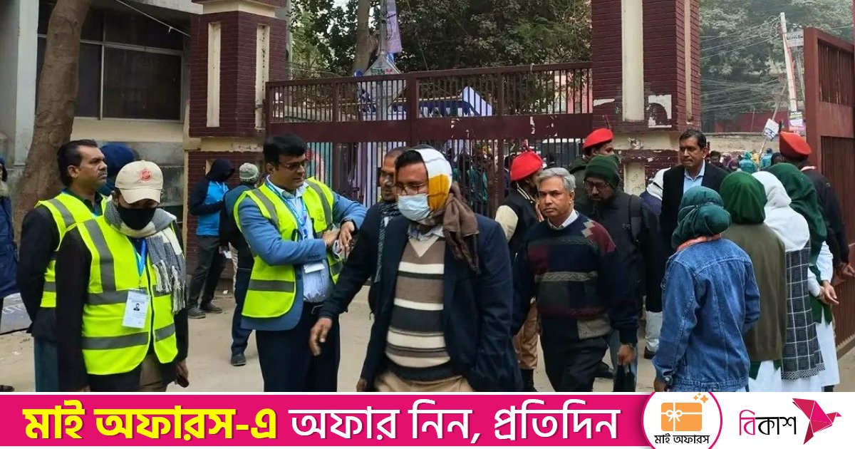 আজ জকসু নির্বাচন, কড়া নজরদারিতে শিক্ষক-কর্মকর্তাদের প্রবেশ