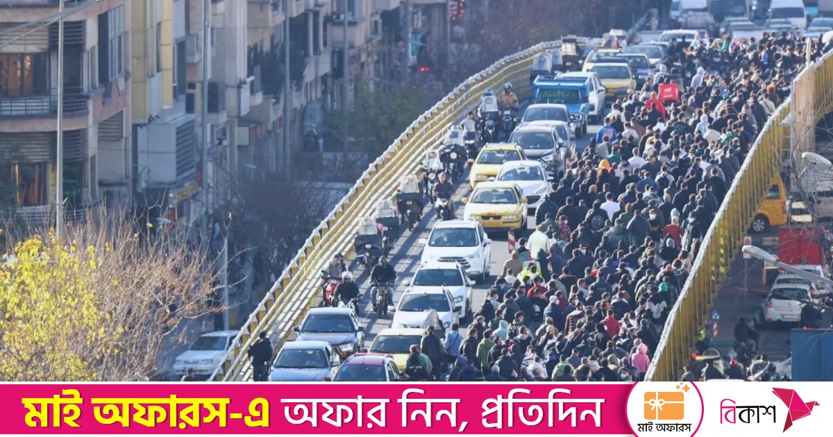 ইরানে বিক্ষোভ ঘিরে ব্যাপক সহিংসতা: নিহত বেড়ে ৩৫, গ্রেপ্তার ১২ শতাধিক