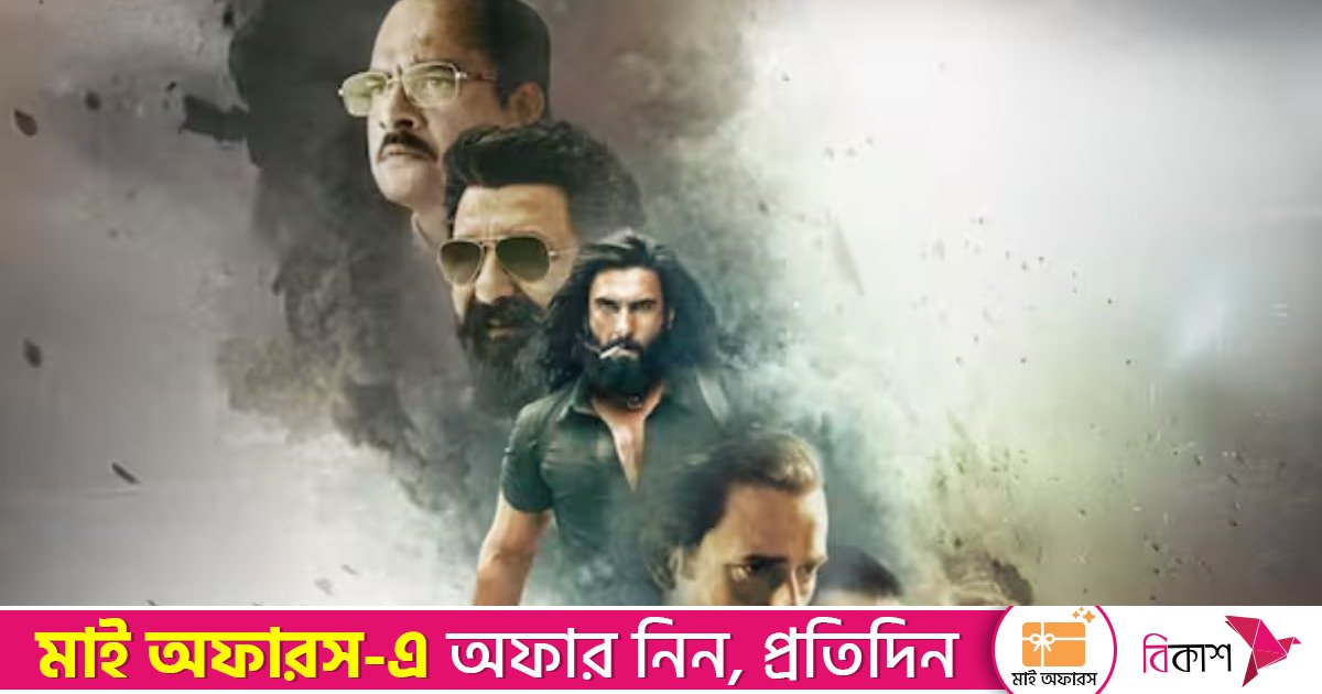 সবার ওপরে রণবীরের ‘ধুরন্ধর’