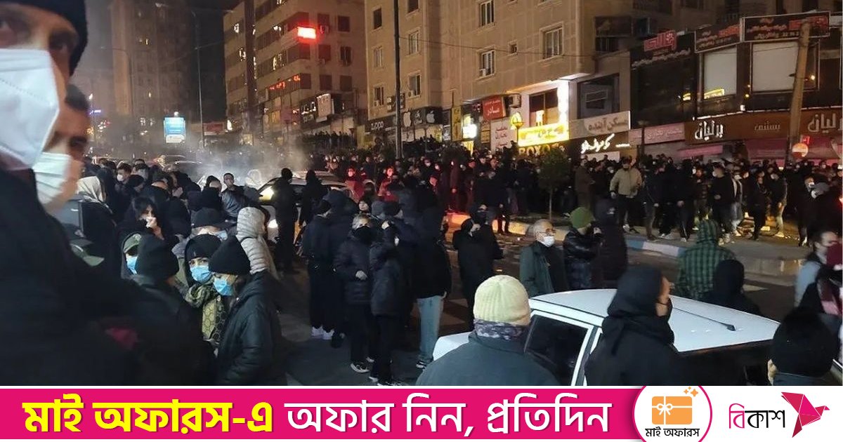 ইরানের রাজধানীতে গুলিতে ২০০ জনের বেশি বিক্ষোভকারী নিহত