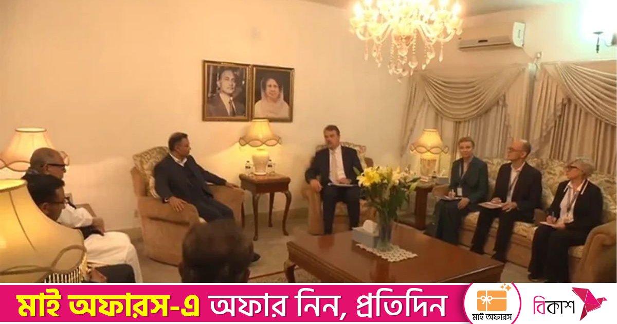 তারেক রহমানের সঙ্গে ইইউ’র প্রধান নির্বাচন পর্যবেক্ষকের সৌজন্য সাক্ষাৎ