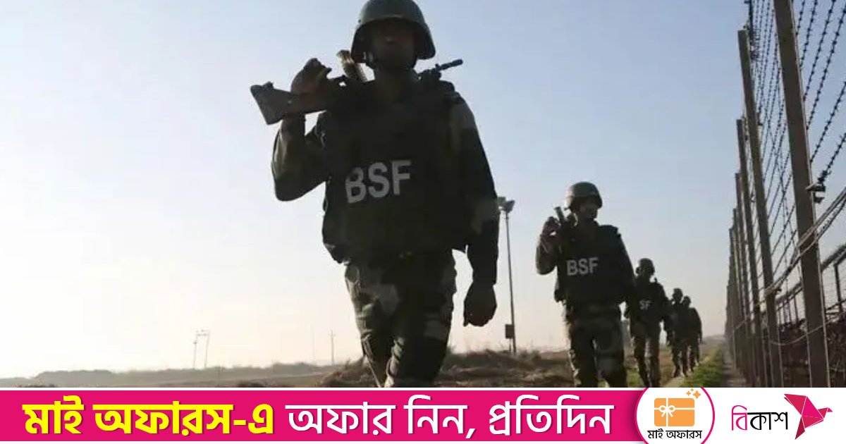 রৌমারী সীমান্তে গুলি ছুড়ে বাংলাদেশি যুবককে ধরে নিয়ে গেছে বিএসএফ