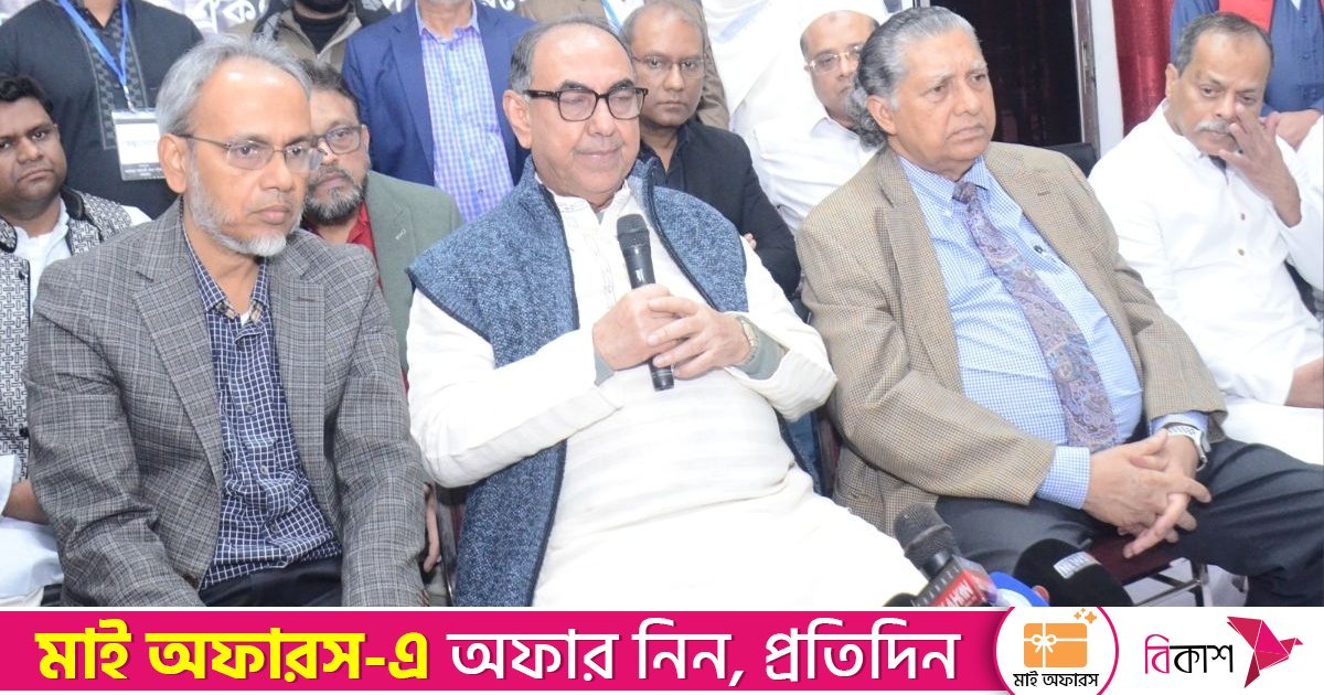 কথিত একটি রাজনৈতিক দল নির্বাচন বানচালের চেষ্টা করছে: মির্জা আব্বাস