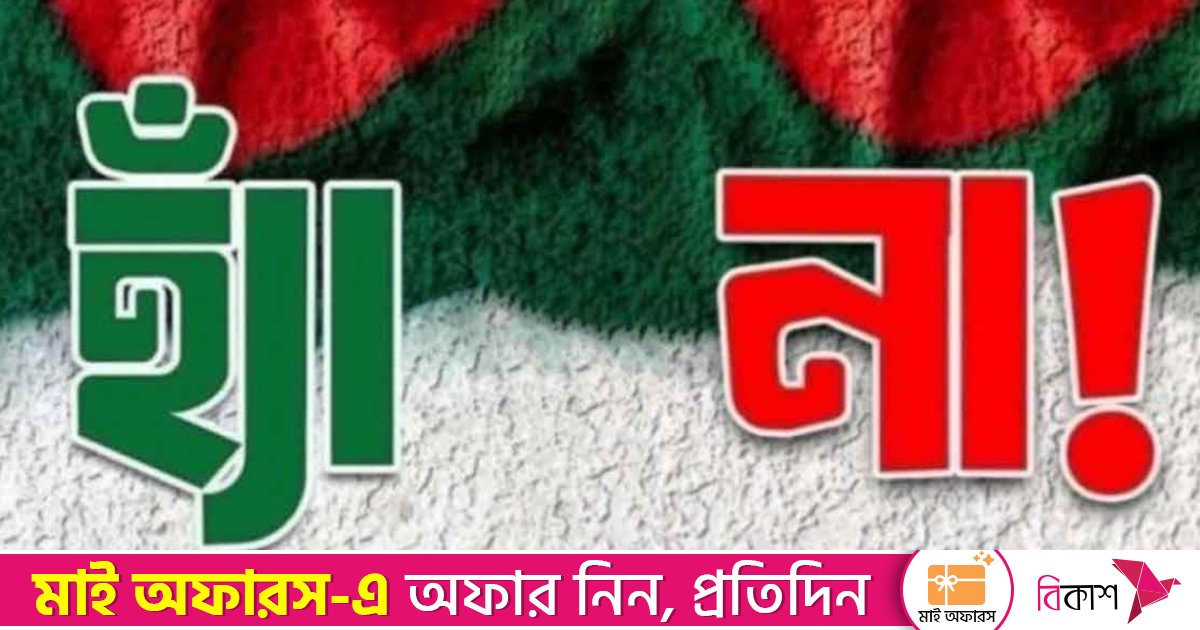 গণভোটে ‘হ্যাঁ’ ভোটের পক্ষে সরকারি প্রচারণা, নিরপেক্ষতা নিয়ে উঠছে প্রশ্ন