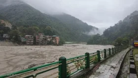 সিকিমের বন্যা ও তিস্তার ভয়াল রূপ