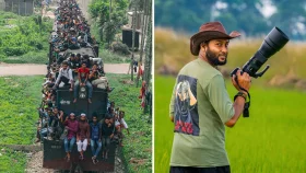 সোশ্যাল মিডিয়ায় ভাইরাল এই ছবিটির কারিগর যিনি