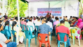শিক্ষক ও কর্মচারীদের লাগাতার কর্মবিরতিতে অচল জবি