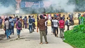 পুলিশের সঙ্গে কুবি শিক্ষার্থীদের সংঘর্ষ, সাংবাদিকসহ আহত ২০&nbsp;