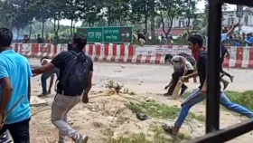 কুমিল্লায় শিক্ষার্থী ও পুলিশের মধ্যে সংঘর্ষ&nbsp;