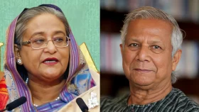 শেখ হাসিনা পুরো দেশকে ধ্বংস করে দিয়ে গেছেন: ড. ইউনূস