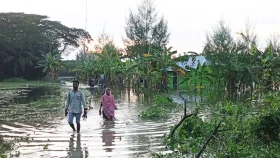 বৃষ্টি নেই, তবুও রামগতিতে বন্যার উন্নতি নেই