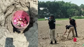 শরীয়তপুরে এবার বালতিভর্তি ককটেল উদ্ধার