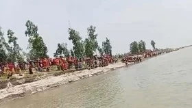 ১৮ ঘণ্টা পরও সন্ধান মেলেনি ব্রহ্মপুত্র নদে নিখোঁজ ২ ভাইয়ের
