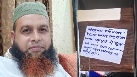 ফরিদপুরে ঠিকাদারের ঝুলন্ত মরদেহ উদ্ধার, চিরকুটে লেখা ছিল...