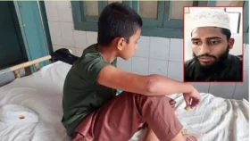 ঝিনাইদহে পড়া না পারায় ছাত্রকে বেধড়ক পেটালেন মাদ্রাসা শিক্ষক