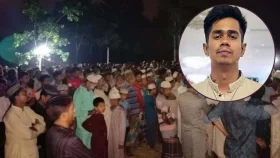 নিজ গ্রামে চিরনিদ্রায় শায়িত ঢাবি শিক্ষার্থী সাম্য