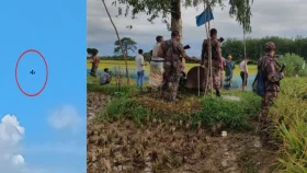 ঐতিহাসিক বড়াইবাড়ী সীমান্তে গুলির পর ড্রোন উড়িয়েছে বিএসএফ