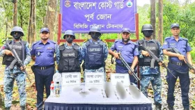 টেকনাফে ফের মিললো বিপুল পরিমাণ গ্রেনেড-গুলি