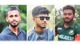মোটরসাইকেলে ঘুরতে বেরিয়ে ট্রাক ধাক্কায় তিন তরুণের মৃত্যু