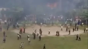 বিমান বিধ্বস্তের ঘটনায় আতঙ্কিত শিক্ষার্থী ও অভিভাবকরা