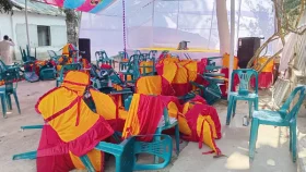 ডিসি-ইউএনওর সামনেই সেতুর উদ্বোধনী অনুষ্ঠানে হামলা, ভাঙচুর