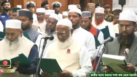 সকালে &lsquo;না&rsquo; বলার পর দুপুরে শপথ নিলেন জামায়াতের সংসদ সদস্যরা