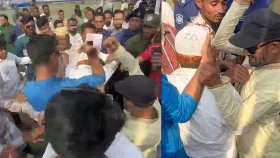 কুচকাওয়াজ অনুষ্ঠানে চেয়ারে বসা নিয়ে জামায়াত-বিএনপির মারামারি