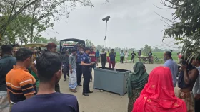 শেরপুরে কাপড়ের ট্রাঙ্ক থেকে অজ্ঞাত নারীর মরদেহ উদ্ধার