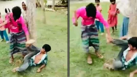 চুরির অভিযোগে কিশোরকে গাছে বেঁধে মারধর, ভিডিও ভাইরাল