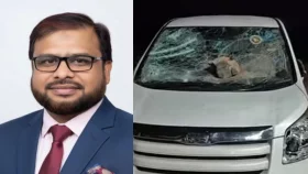 নেত্রকোনায় জামায়াতের এমপির গাড়িতে হামলা-ভাঙচুরের ঘটনায় মামলা, গ্রেপ্তার ৯