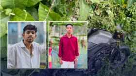 ঈদের দিনে সড়ক দুর্ঘটনায় প্রাণ গেল দুই ভাইয়ের