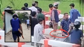 টেঁটাযুদ্ধে কুখ্যাত সেই নিলক্ষায় এবার নতুন অস্ত্রের ভিডিও ভাইরাল