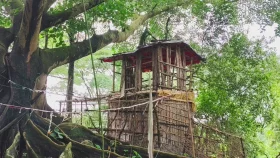 &lsquo;অলির নির্দেশে&rsquo; কারামুক্ত যুবক জঙ্গলে বানালেন পীরের আস্তানা