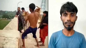নরসিংদীতে কুকুরের গলায় ইট বেঁধে নদীতে নিক্ষেপ, যুবক আটক