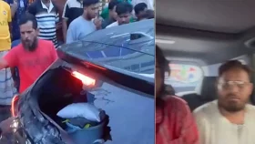 সিরাজগ&zwnj;ঞ্জে এমপি আয়নুলের ওপর হামলা, ইট-পাটকেলে ভাঙলো গাড়ির কাঁচ