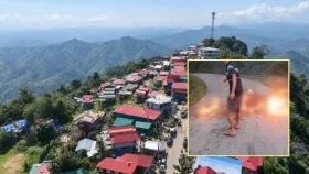 সাজেকে আবারও সড়ক অবরোধ