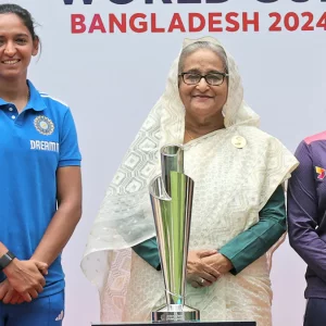 গণভবনে নারী টি-টোয়েন্টি বিশ্বকাপ