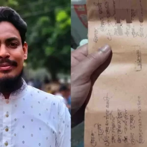 এনসিপি নেতা আখতার ও তার পরিবারের সদস্যদের হত্যার হুমকি দিয়ে চিঠি