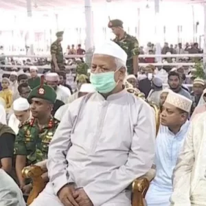 জাতীয় ঈদগাহে ঈদের নামাজ আদায় করলেন প্রধান উপদেষ্টা