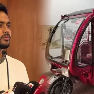 রাজধানীর পল্টন-ধানমন্ডি-উত্তরায় বুয়েটের তৈরি ব্যাটারিচালিত রিকশা চলবে