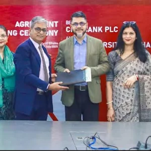 সিটি ব্যাংক ও আইবিএ’র মধ্যে ‘এক্সিকিউটিভ লিডারশিপ ট্রেনিং প্রোগ্রাম’-এর চুক্তি স্বাক্ষর