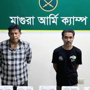 মাগুরায় গ্রেপ্তার বিএনপি নেতাসহ গ্রেপ্তার ২, অস্ত্র উদ্ধার