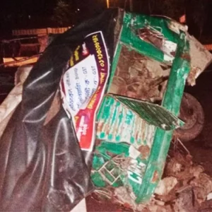 বগুড়ায় বাসের ধাক্কায় প্রাণ গেলো অটোরিক্সাযাত্রী দুই ভাইয়ের