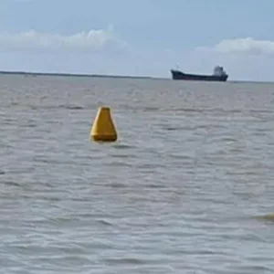 মেঘনায় সাড়ে ১৮ হাজার বস্তা সিমেন্ট নিয়ে ডুবে গেল জাহাজ