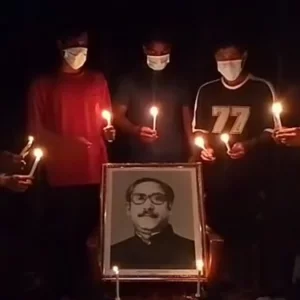 রাতের আঁধারে মোমবাতি জ্বালিয়ে ছাত্রলীগের স্লোগান, আটক ৬