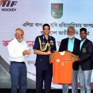 বাংলাদেশ দলের এশিয়া কাপের জার্সি উন্মোচন 