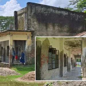 বাউফলে ঝুঁকিপূর্ণ ভবনে পাঠদান, আতঙ্কে শিক্ষক-শিক্ষার্থী