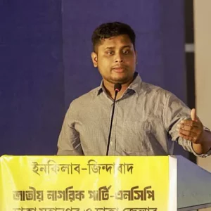 সেনাবাহিনীর একজন ঊর্ধ্বতন কর্মকর্তা নির্বাচন নিয়ে ষড়যন্ত্র করছেন: হাসনাত