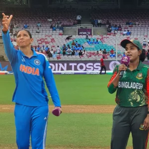 ভারতের বিপক্ষে টস হেরে ব্যাটিংয়ে বাংলাদেশ