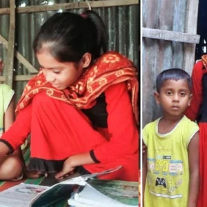 মা-বাবা হারিয়ে সংসারের হাল ধরেছে ৯ বছরের মরিয়ম
